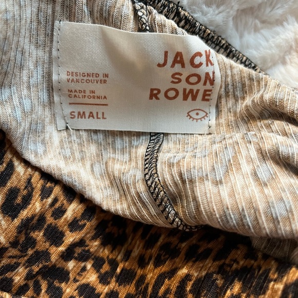 Jackson Rowe Leopard Print Skirt - Picture 2 of 6